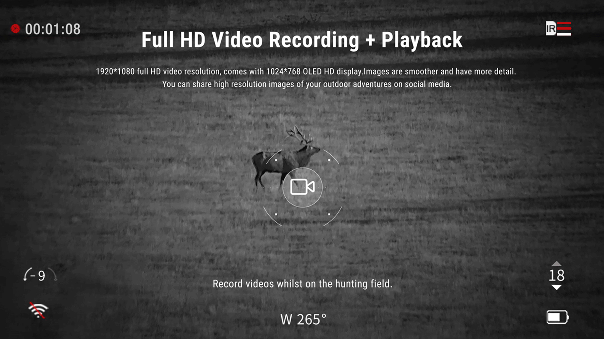 NV008S full hd video recording playback